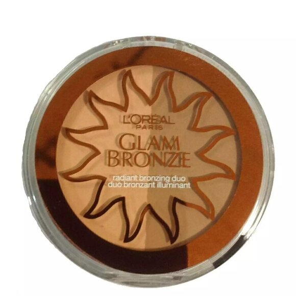 Loreal Glam Bronze Radiant Bronzing Duo Matte Bronze 947 NEW - Picture 1 of 2